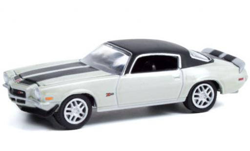 Chevrolet Camaro 1/64 Greenlight Z/28 Custom mettalic grau/matt-schwarz 1970 modellautos