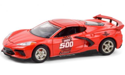 Chevrolet Corvette 1/64 Greenlight Stingray (C8) Indy 500 - Official Pace Car 2020 104th Annual Indianapolis 500 Mile Race modellautos