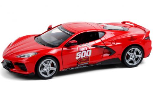 Chevrolet Corvette 1/24 Greenlight Stingray (C8) Indy 500 - Official Pace Car 2020 104th Running Indianapolis 500 Mile Race modellautos