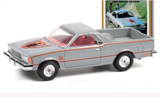 Modellautos Chevrolet El Camino 1/64 Greenlight grau/Dekor 1980 Chevrolet El Camino 1/64 Greenlight grau/Dekor 1980 modellautos