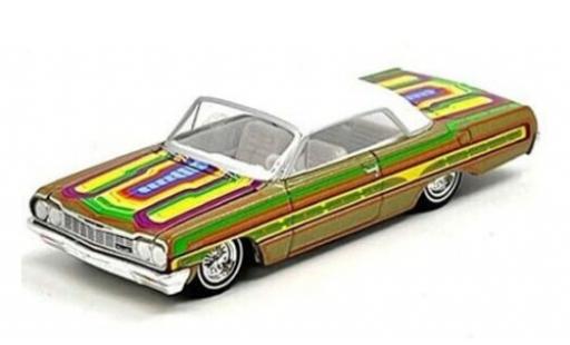Chevrolet Impala 1/64 Greenlight Lowrider metallise beige/Dekor 1964 1:64 modellautos