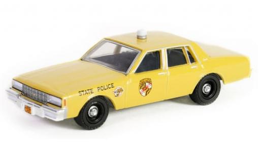 Chevrolet Impala 1/64 Greenlight Maryland State Police 1983 1:64 modellautos