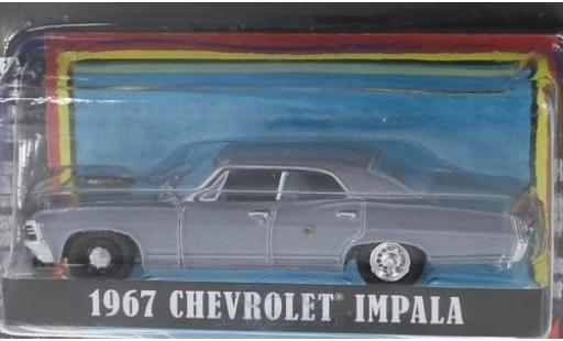 Chevrolet Impala 1/64 Greenlight mettalic grau The A-Team 1967 modellautos