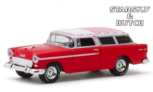 Chevrolet Nomad 1/64 Greenlight rot/weiss Starsky & Hutch 1955 modellautos