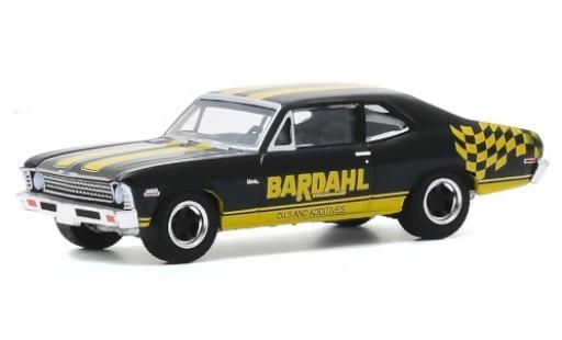 Chevrolet Nova 1/64 Greenlight Bardahl 1972 modellautos
