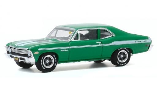 Modellautos Chevrolet Nova 1/64 Greenlight grün/Dekor 1972 Chevrolet Nova 1/64 Greenlight grün/Dekor 1972 modellautos