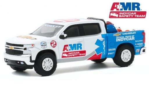 Modellautos Chevrolet Silverado 1/64 Greenlight AMR IndyCar Safety Team 2020 Official Truck of Indycar Chevrolet Silverado 1/64 Greenlight AMR IndyCar Safety Team 2020 Official Truck of Indycar modellautos