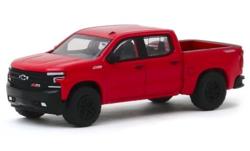 Chevrolet Silverado 1/64 Greenlight Trail Boss rot 2019 modellautos