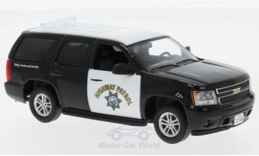 Chevrolet Tahoe 1/43 Greenlight schwarz/weiss California Highway Patrol 2012 modellautos