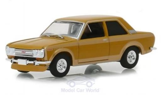 Modellautos Datsun 510 1/64 Greenlight beige 1968 Datsun 510 1/64 Greenlight beige 1968 modellautos