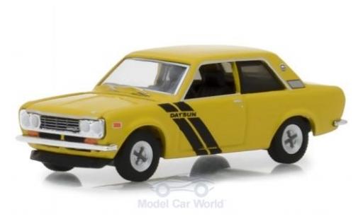 Modellautos Datsun 510 1/64 Greenlight gelb 1972 Datsun 510 1/64 Greenlight gelb 1972 modellautos