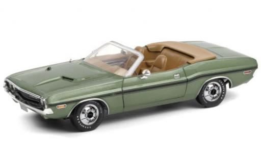 Modellautos Dodge Challenger 1/18 Greenlight R/T 383 Cabrio mettalic grün/schwarz 1970 Dodge Challenger 1/18 Greenlight R/T 383 Cabrio mettalic grün/schwarz 1970 modellautos