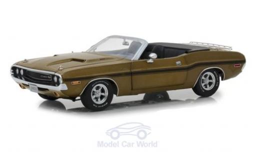 Modellautos Dodge Challenger 1970 1/18 Greenlight R/T Cabrio gold 1970 Dodge Challenger 1970 1/18 Greenlight R/T Cabrio gold 1970 modellautos