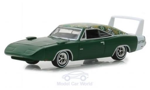 Modellautos Dodge Charger 1/64 Greenlight grün/Dekor 1969 Dodge Charger 1/64 Greenlight grün/Dekor 1969 modellautos
