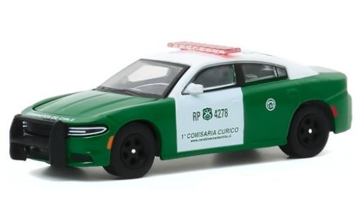 Dodge Charger 1/64 Greenlight Pursuit Carabineros de Chile - 1a Comisaria Curico 2018 modellautos