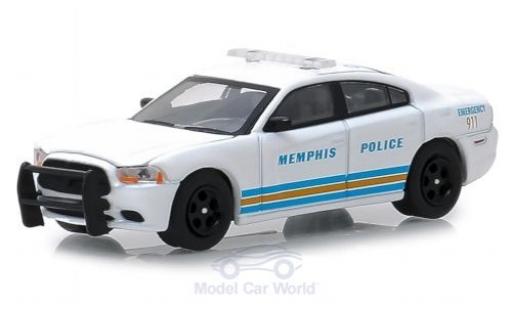 Modellautos Dodge Charger 1/64 Greenlight weiss Memphis Police 2011 Pursuit Dodge Charger 1/64 Greenlight weiss Memphis Police 2011 Pursuit modellautos