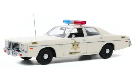 Dodge Coronet 1/18 Greenlight Hazzard County Sheriff 1975 modellautos