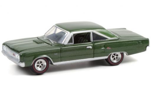 Dodge Coronet 1/64 Greenlight R/T HEMI mettalic grün 1967 modellautos