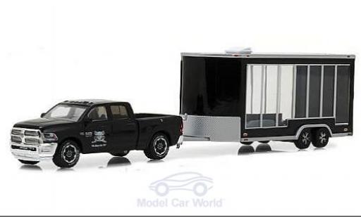 Modellautos Dodge RAM 1/64 Greenlight Ram 2500 schwarz Graveyard Carz 2016 mit Display Anhänger Dodge RAM 1/64 Greenlight Ram 2500 schwarz Graveyard Carz 2016 mit Display Anhänger modellautos