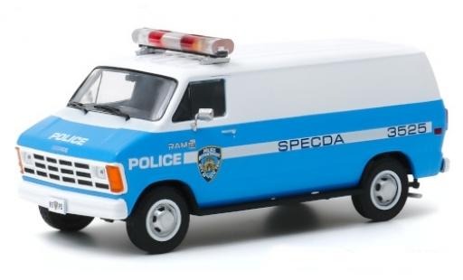 Dodge RAM 1/43 Greenlight B 150 NYPD - New York City Police Department 1987 modellautos