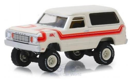 Modellautos Dodge RAM 1/64 Greenlight Ramcharger weiss/orange 1978 Dodge RAM 1/64 Greenlight Ramcharger weiss/orange 1978 modellautos