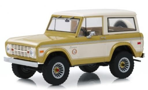 Modellautos Ford Bronco 1/18 Greenlight Colorado Gold Rush gold/beige 1976 Ford Bronco 1/18 Greenlight Colorado Gold Rush gold/beige 1976 modellautos