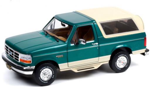 Modellautos Ford Bronco 1/18 Greenlight Eddie Bauer Edition grün/beige 1993 Ford Bronco 1/18 Greenlight Eddie Bauer Edition grün/beige 1993 modellautos