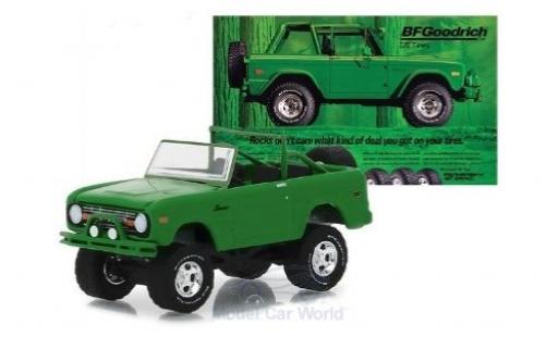 Modellautos Ford Bronco 1/64 Greenlight grün 1971 Ford Bronco 1/64 Greenlight grün 1971 modellautos