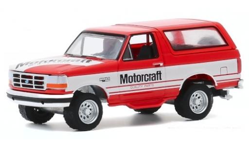 Modellautos Ford Bronco 1/64 Greenlight Motorcraft Quality Parts 1994 Ford Bronco 1/64 Greenlight Motorcraft Quality Parts 1994 modellautos
