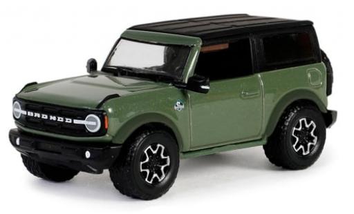 Modellautos Ford Bronco 1/64 Greenlight Outer Banks grün 2023 1:64 Ford Bronco 1/64 Greenlight Outer Banks grün 2023 1:64 modellautos
