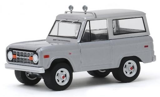 Modellautos Ford Bronco 1/64 Greenlight silber Speed 1970 Ford Bronco 1/64 Greenlight silber Speed 1970 modellautos