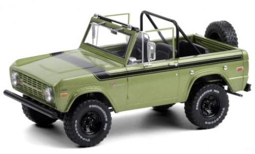 Modellautos Ford Bronco 1/18 Greenlight Sport mettalic grün/schwarz 1969 Ford Bronco 1/18 Greenlight Sport mettalic grün/schwarz 1969 modellautos