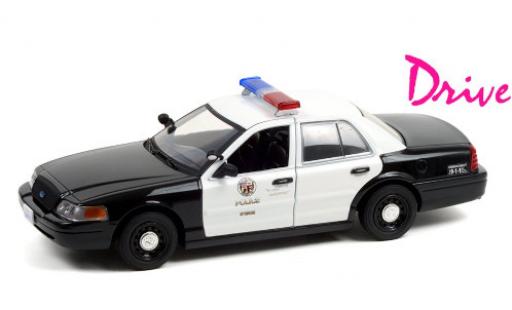 Ford Crown 1/24 Greenlight Victoria Los Angeles Police Department 2001 Police Interceptor modellautos