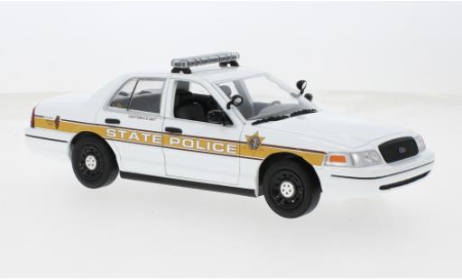 Ford Crown 1/24 Greenlight Victoria Police Interceptor 2009 Illinois State Police 1:24 modellautos