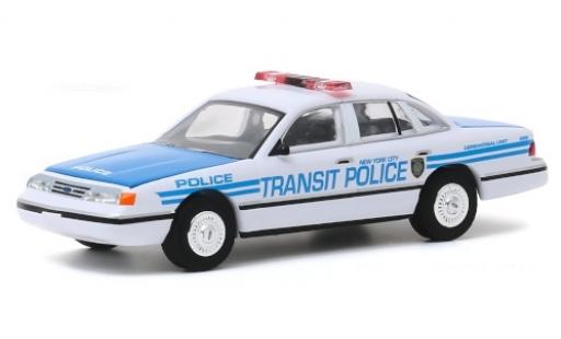 Ford Crown 1/64 Greenlight Victoria Police Interceptor New York City Transit Police 1994 modellautos