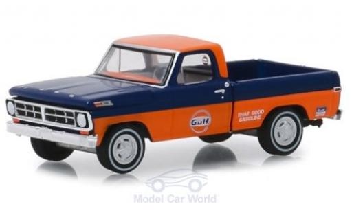 Modellautos Ford F-1 1/64 Greenlight 00 Gulf 1971 Ford F-1 1/64 Greenlight 00 Gulf 1971 modellautos