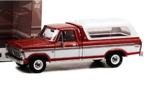 Modellautos Ford F-1 1/18 Greenlight 00 Pick Up rot/weiss 1975 mit abnehmbarem HardTop Ford F-1 1/18 Greenlight 00 Pick Up rot/weiss 1975 mit abnehmbarem HardTop modellautos