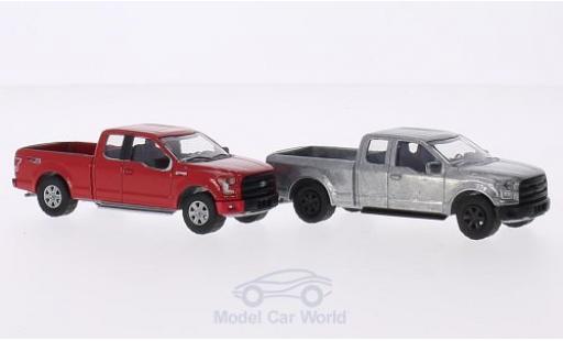 Modellautos Ford F-1 1/64 Greenlight 50 XLT 2014 2er-Set in PC-Box je 1x rot und 1x unlackiert FirstCut Ford F-1 1/64 Greenlight 50 XLT 2014 2er-Set in PC-Box je 1x rot und 1x unlackiert FirstCut modellautos