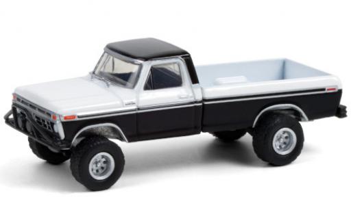 Modellautos Ford F-250 1/64 Greenlight Custom schwarz/weiss 1976 Ford F-250 1/64 Greenlight Custom schwarz/weiss 1976 modellautos