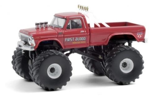 Modellautos Ford F-250 1/64 Greenlight Monster Truck First Blood 1978 Ford F-250 1/64 Greenlight Monster Truck First Blood 1978 modellautos