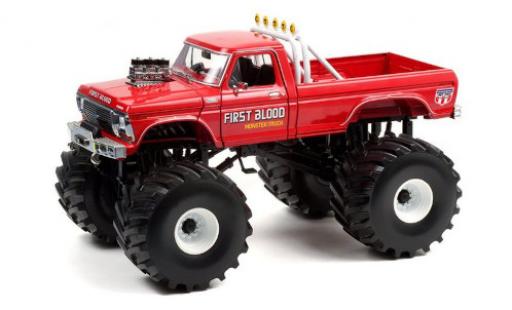 Modellautos Ford F-250 1/18 Greenlight Monster Truck First Blood 1978 mit 66 Zoll Bereifung Ford F-250 1/18 Greenlight Monster Truck First Blood 1978 mit 66 Zoll Bereifung modellautos