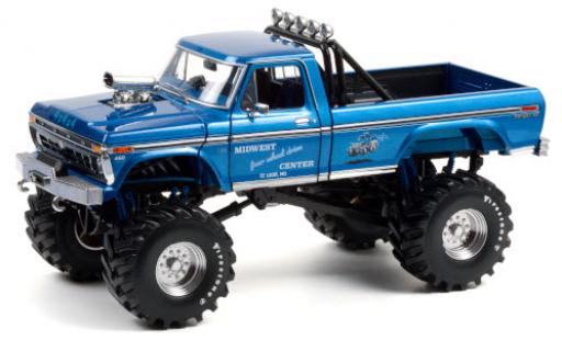 Modellautos Ford F-250 1/18 Greenlight Monster Truck Midwest Four Wheel Drive Center 1974 avec 48 Zoll Bereifung Ford F-250 1/18 Greenlight Monster Truck Midwest Four Wheel Drive Center 1974 avec 48 Zoll Bereifung modellautos