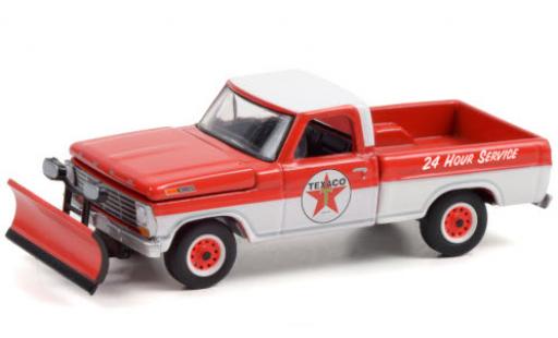 Modellautos Ford F-250 1/64 Greenlight Texaco 1968 avec Räumschild Ford F-250 1/64 Greenlight Texaco 1968 avec Räumschild modellautos