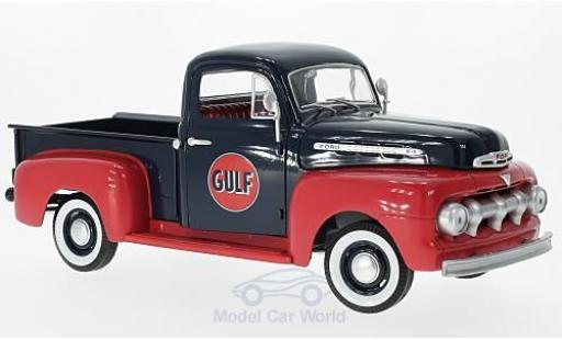 Modellautos Ford F1 1/18 Greenlight Pick-Up blau/rot Gulf 1951 Ford F1 1/18 Greenlight Pick-Up blau/rot Gulf 1951 modellautos