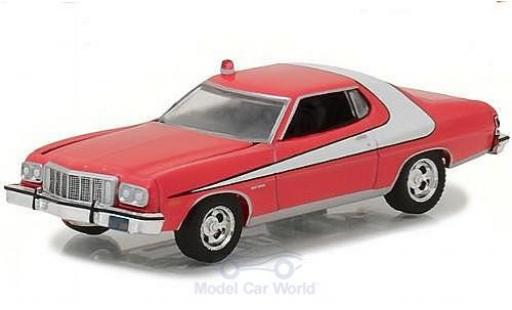 Modellautos Ford Gran Torino 1/64 Greenlight rot/weiss 1976 Ford Gran Torino 1/64 Greenlight rot/weiss 1976 modellautos