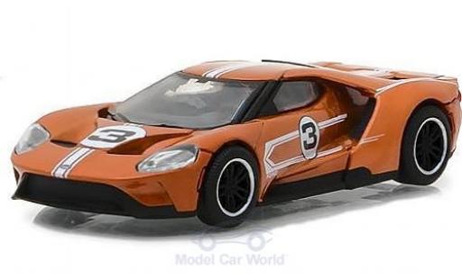 Modellautos Ford GT 1/64 Greenlight orange 2017 1967 #3 40 Mk IV Tribute Ford GT 1/64 Greenlight orange 2017 1967 #3 40 Mk IV Tribute modellautos