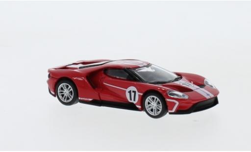 Modellautos Ford GT 1/64 Greenlight rot/weiss No.17 Collectable Diecast 2017 Ford GT 1/64 Greenlight rot/weiss No.17 Collectable Diecast 2017 modellautos