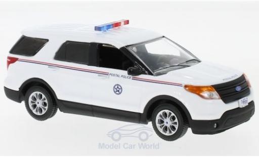 Modellautos Ford Interceptor 1/43 Greenlight Utility USPS Postal Police weiss 2014 Ford Interceptor 1/43 Greenlight Utility USPS Postal Police weiss 2014 modellautos