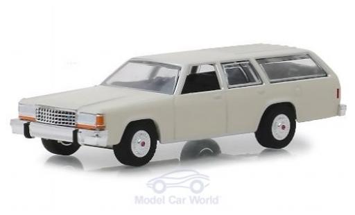 Modellautos Ford LTD 1/64 Greenlight Crown Victoria Wagon beige 1984 Ford LTD 1/64 Greenlight Crown Victoria Wagon beige 1984 modellautos