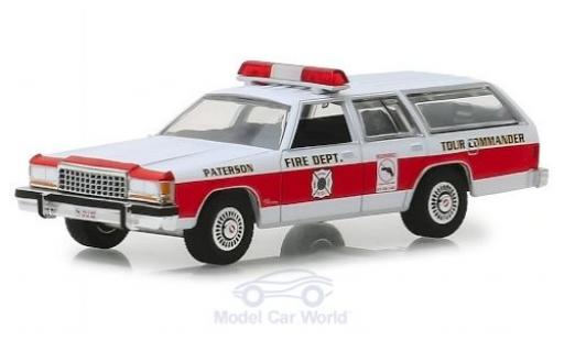Modellautos Ford LTD 1/64 Greenlight Crown Victoria Wagon Paterson Fire Department 1985 Ford LTD 1/64 Greenlight Crown Victoria Wagon Paterson Fire Department 1985 modellautos